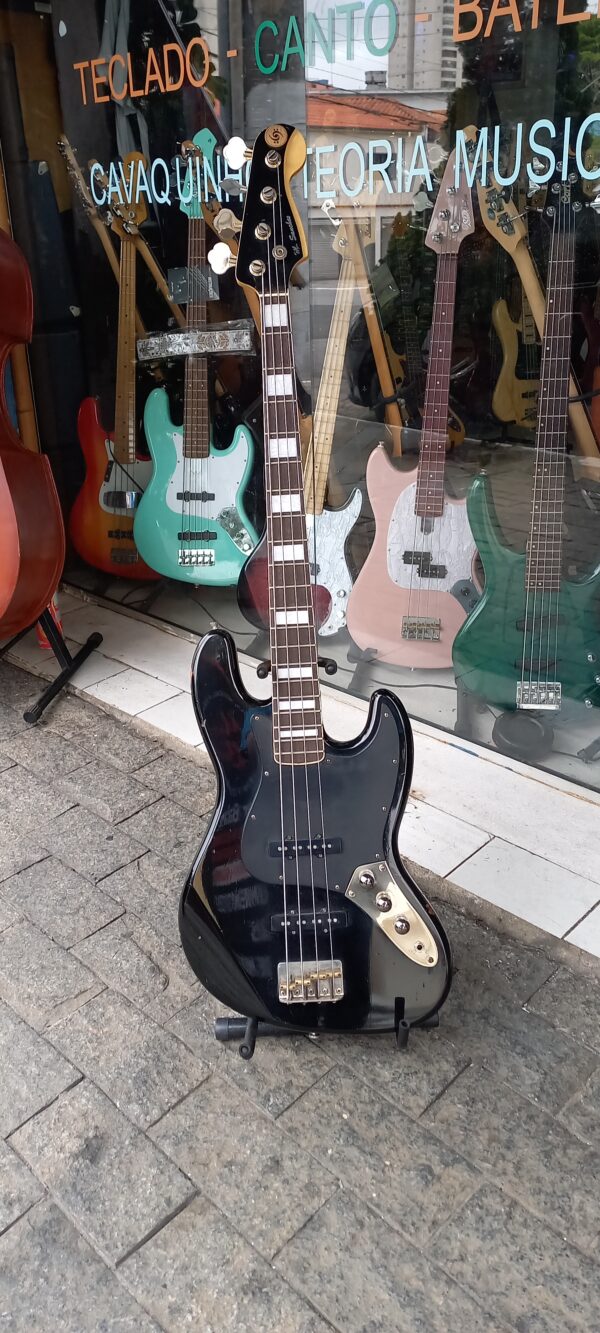 LUTHIER M.SANCHES - 4 cordas (Preto) - Imagem 2