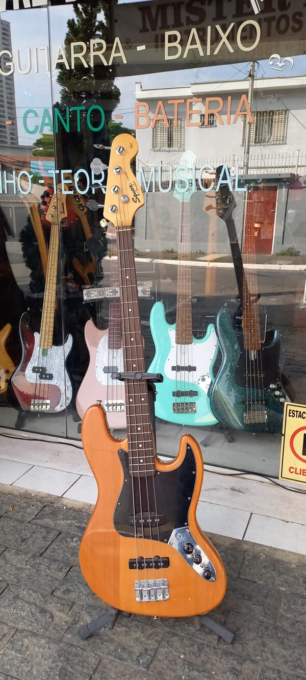 SQUIER JAZZ BASS CALIFORNIA - 4 cordas (Laranja) - Imagem 2