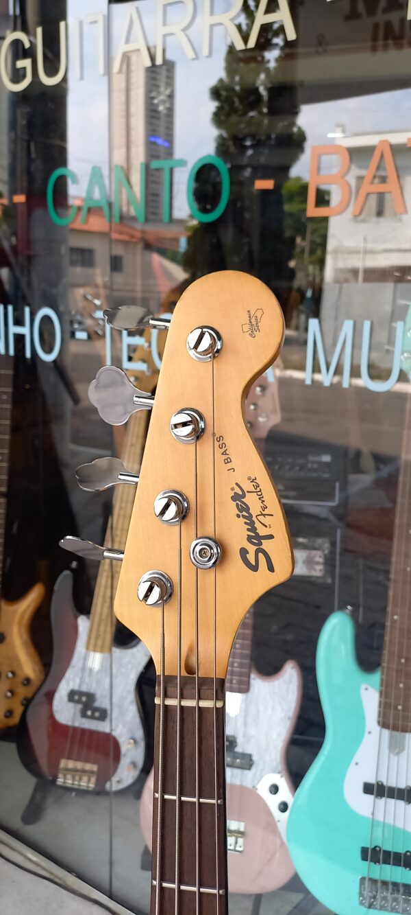 SQUIER JAZZ BASS CALIFORNIA - 4 cordas (Laranja) - Imagem 3