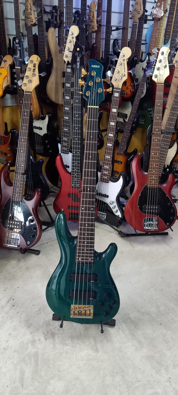 YAMAHA TRB-5 P1 SLAP CUT - 5 cordas (Azul Mármore) - Imagem 2